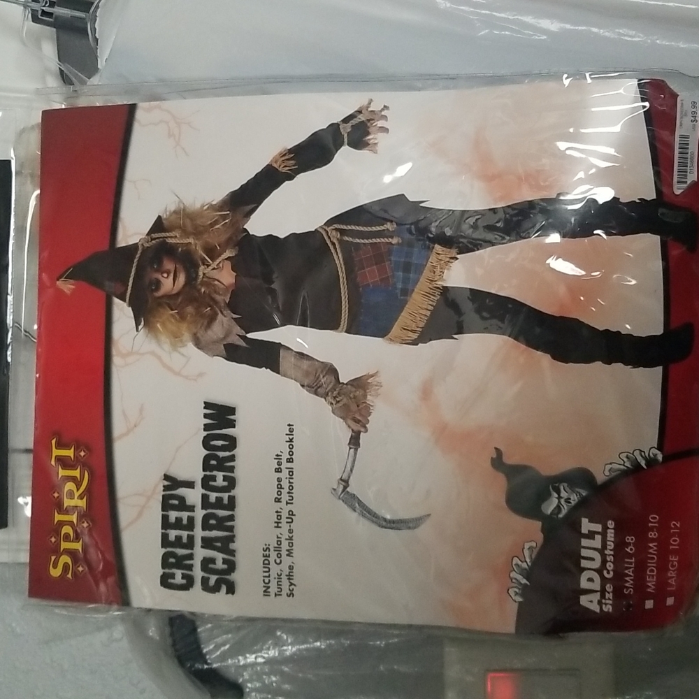 Creepy scarecrow costume